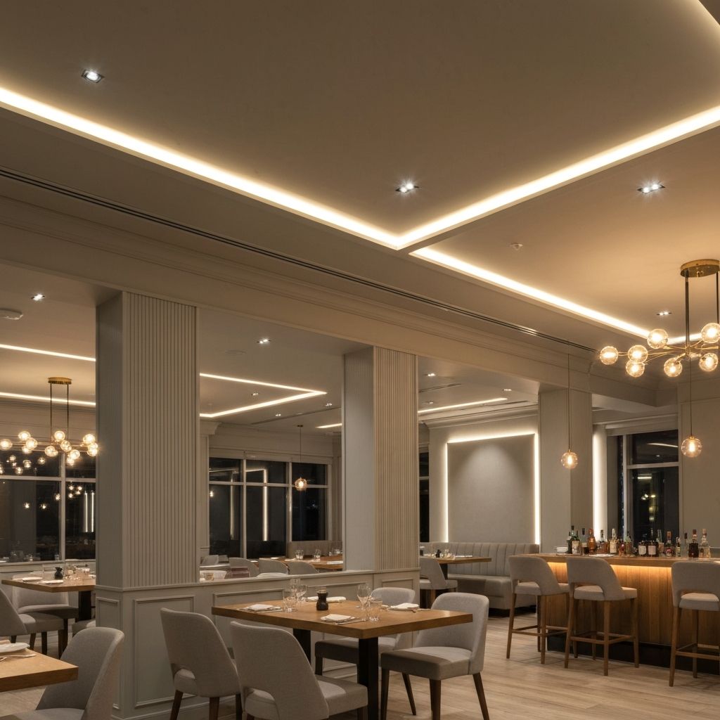 Gewerbliche Beleuchtungslösungen